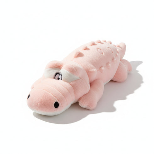 Krokodil Kuscheltier Rosa