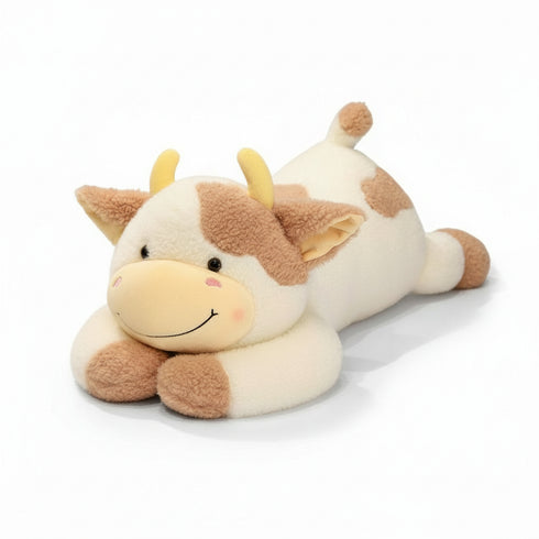 Kuh Kuscheltier XXL Braun