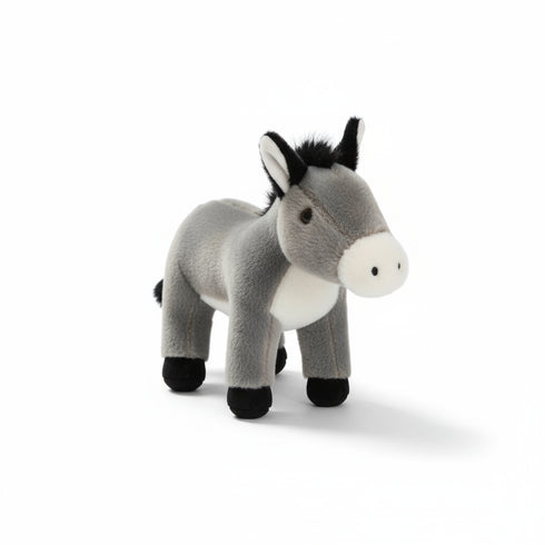 Kuscheliger Esel Kuscheltier Grau