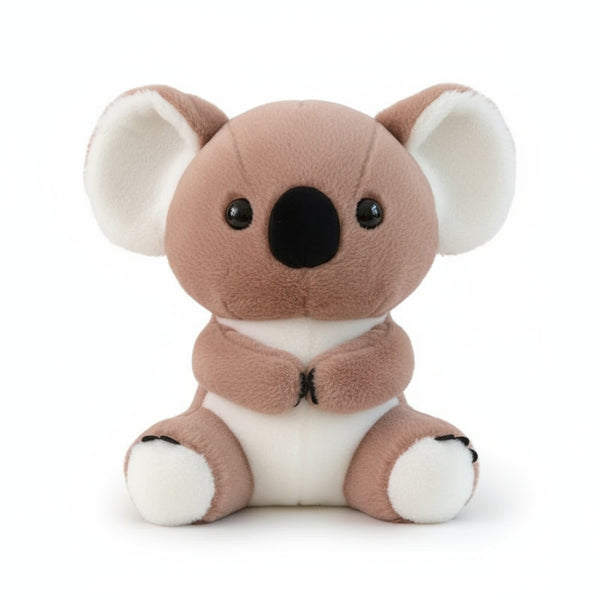kuscheliger koala aus plusch braun