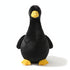 Kuscheltier Ente mit Gelbem Schnabel Schwarz