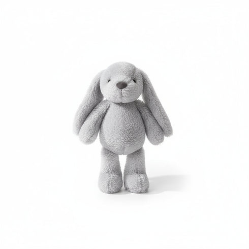 kuscheltier hase liegend grau