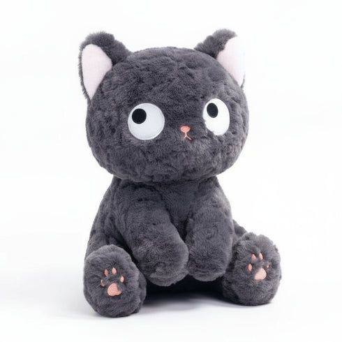 Kuscheltier Katze Grau Grau