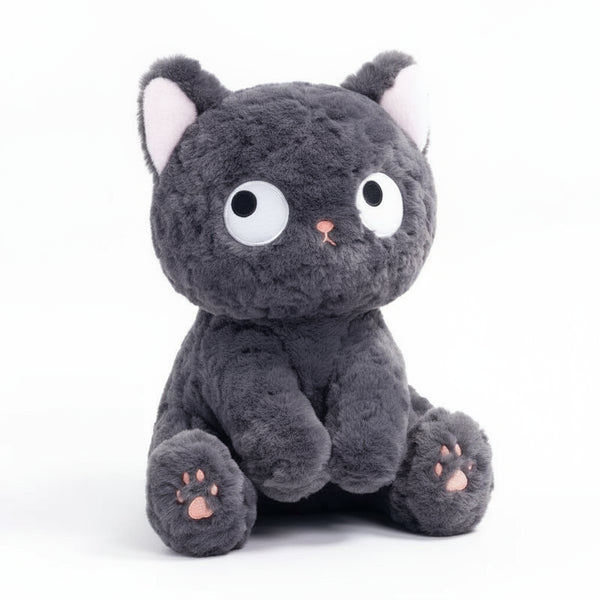 Kuscheltier Katze Grau Grau