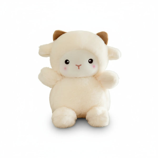 kuscheltier kawaii schaf weiss