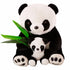 Kuscheltier Panda mit Baby