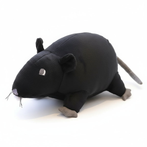 kuscheltier ratte schwarz