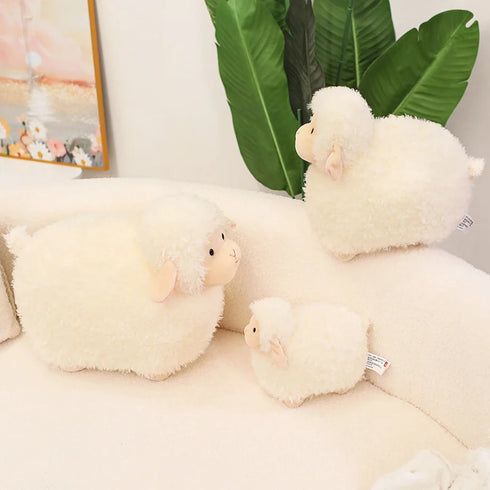 Kuscheltier Schaf Weiß