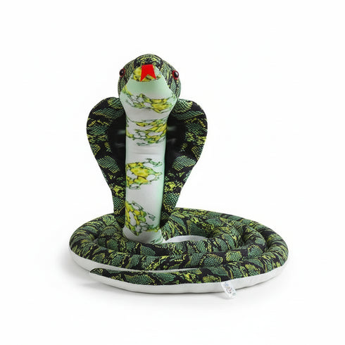 Kuscheltier Schlange Lang Grün