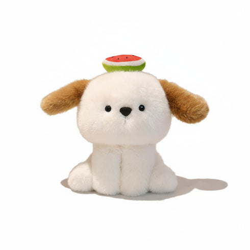 Kuscheltier Welpe Weiß