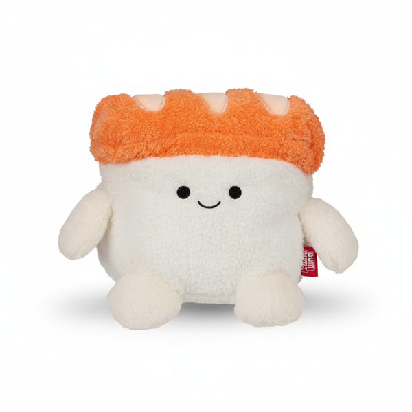 Lachs Sushi Kuscheltier Weiß