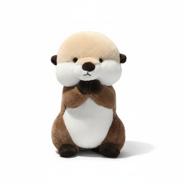 Lustige Otter Kuscheltier Braun