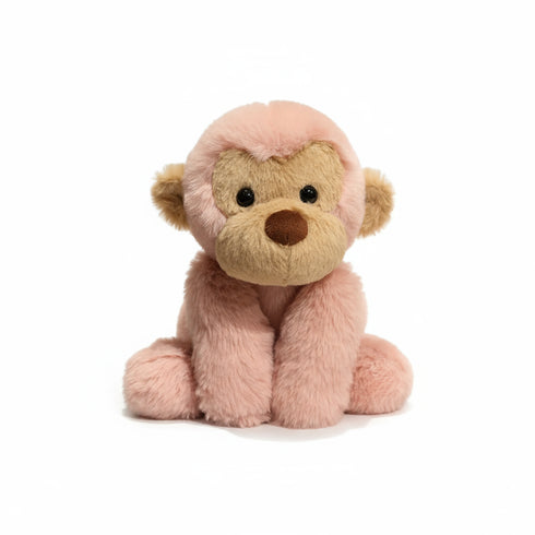 Makake Kuscheltier Rosa