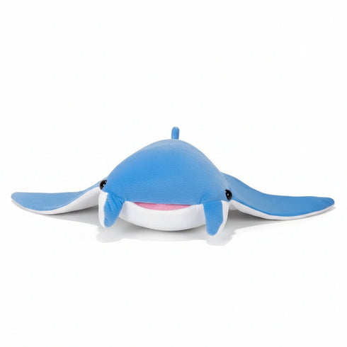 Mantarochen Kuscheltier Blau