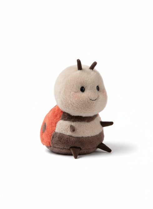 Marienkäfer Kuscheltier Mini Braun