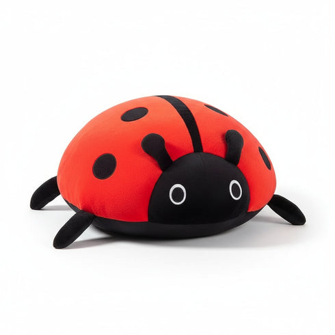 Marienkäfer Kuscheltier XXL Rot