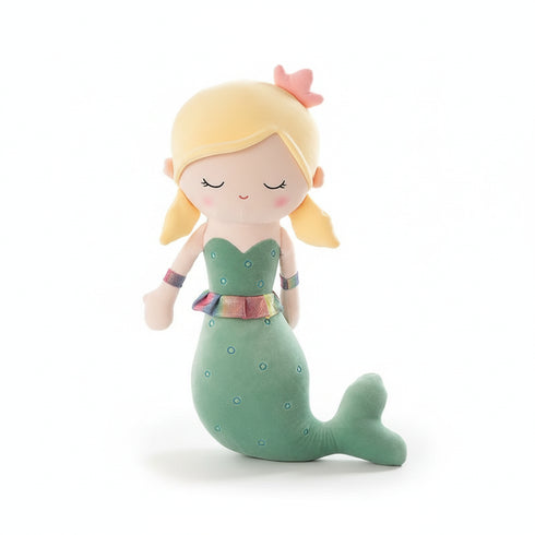 Meerjungfrau Kuscheltier XXL Grün