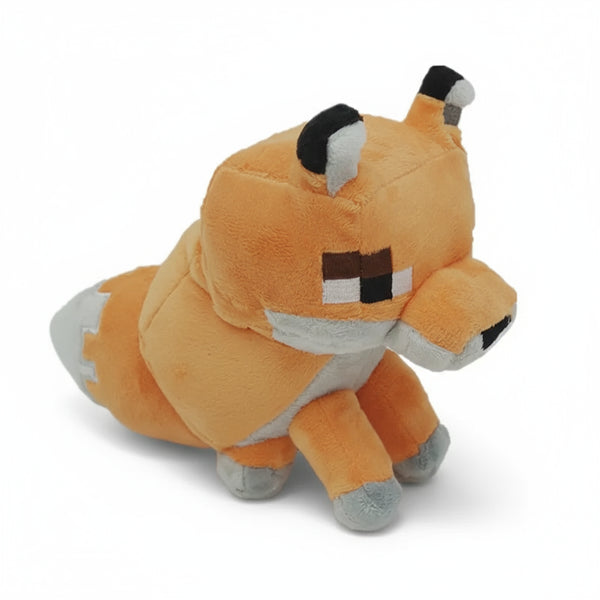 minecraft kuscheltier fuchs orange
