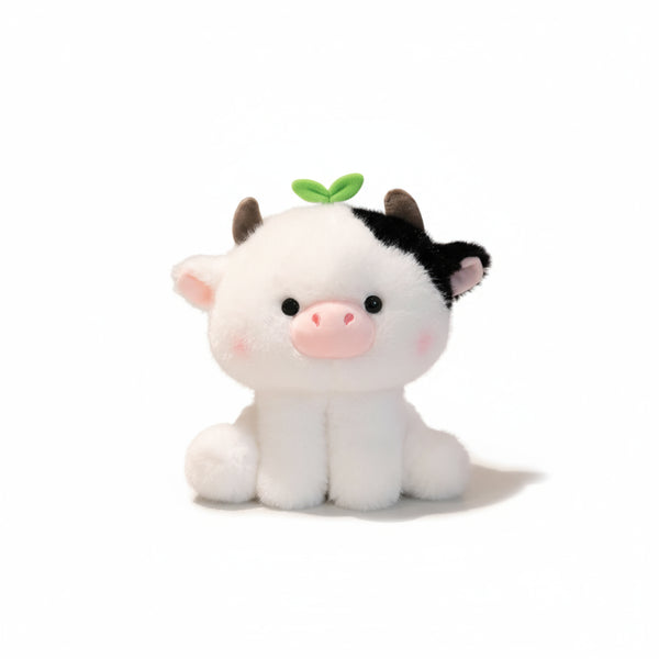 Mini Kuh Kuscheltier Weiß