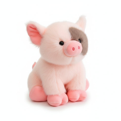 Minischwein Kuscheltier Rosa