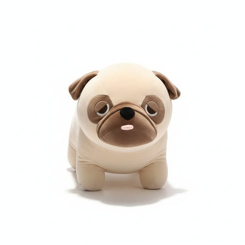 Mops Kuscheltier Beige