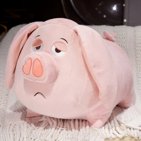 Müdes Schwein Kuscheltier