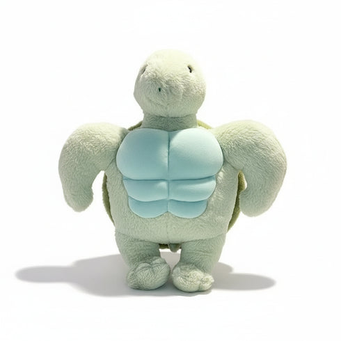 Muskulöse Schildkröte Kuscheltier Grün
