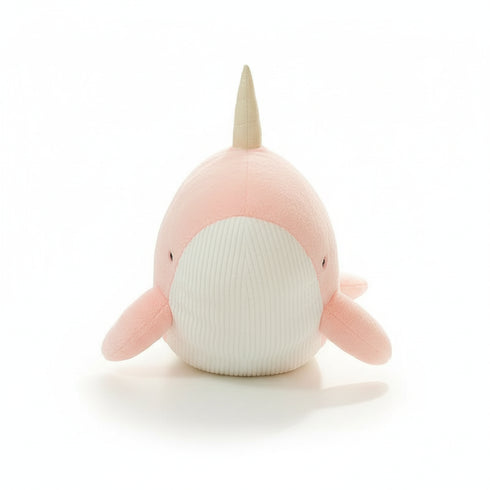 Narwal Kuscheltier Rosa