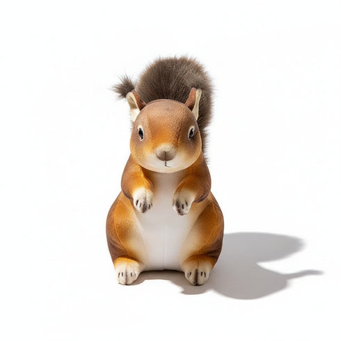 Naturgetreues Eichhörnchen Kuscheltier Braun