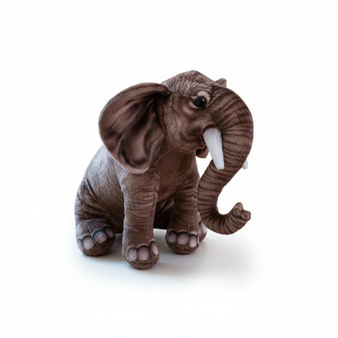 Naturgetreues Elefant Kuscheltier Braun