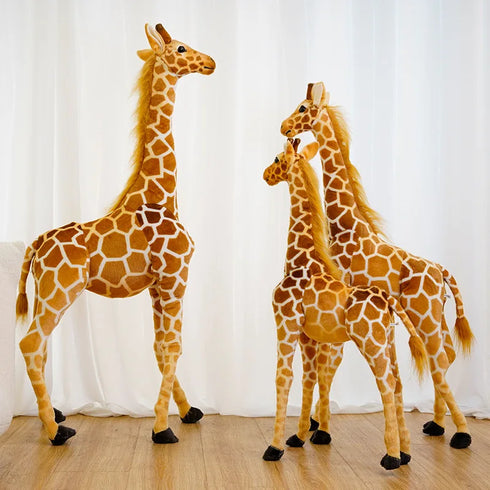 Naturgetreues Giraffe Kuscheltier