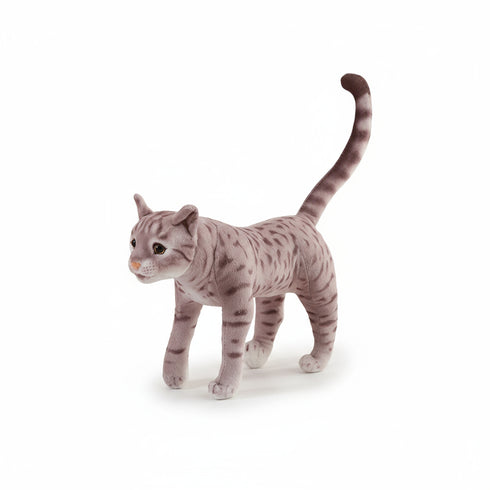 Naturgetreues Katze Kuscheltier Braun