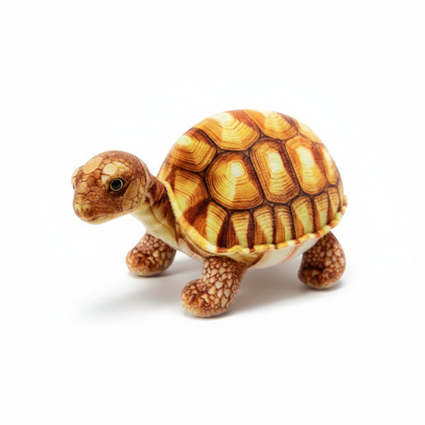 Naturgetreues Schildkröte Kuscheltier Orange