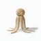 Niedlicher Oktopus Kuscheltier Braun