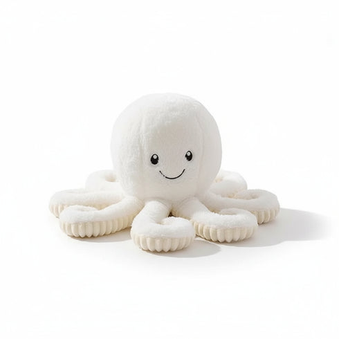 oktopus kuscheltier original weiss