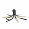 Oktopus Kuscheltier Schwarz Schwarz