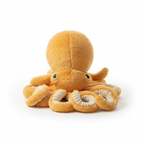 oktopus kuscheltier xxl gelb