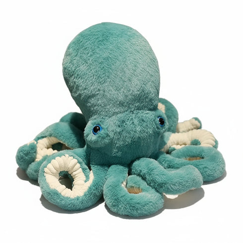 oktopus kuscheltier xxl grun