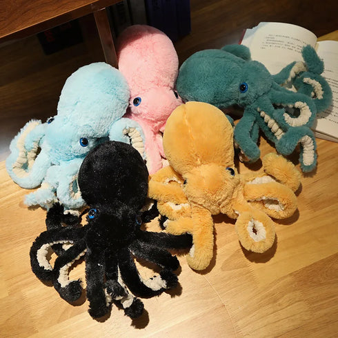 Oktopus Kuscheltier XXL