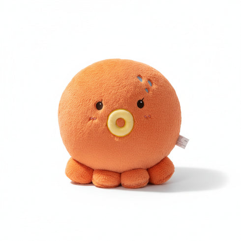 Orange Oktopus Kuscheltier Orange