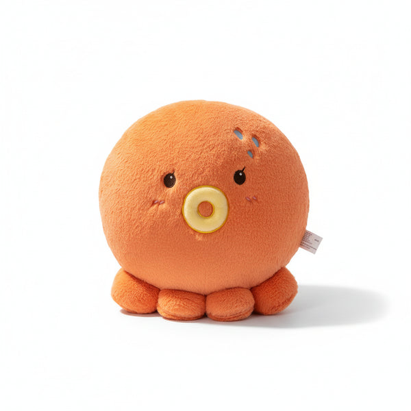 Orange Oktopus Kuscheltier Orange
