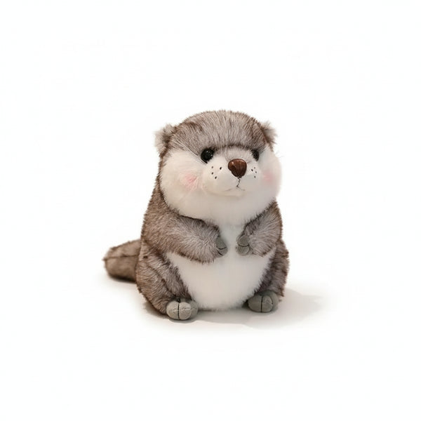 Otter Kuscheltier Grau Grau