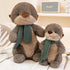 Otter Kuscheltier mit Schal