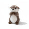 Otter Kuscheltier zum Umarmen Braun