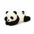 Panda Kuscheltier Liegend Schwarz