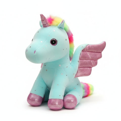 Pegasus Kuscheltier Blau
