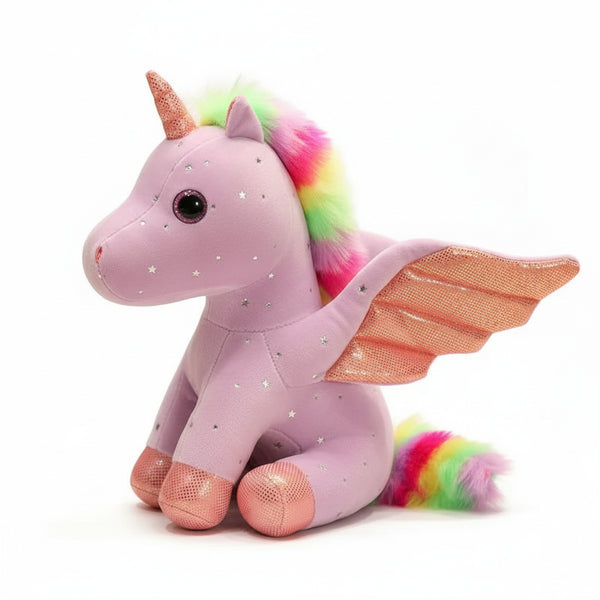 Pegasus Kuscheltier Lila