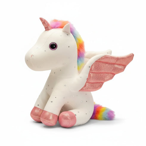 Pegasus Kuscheltier Weiß