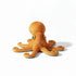 Realistische Oktopus Kuscheltier Orange