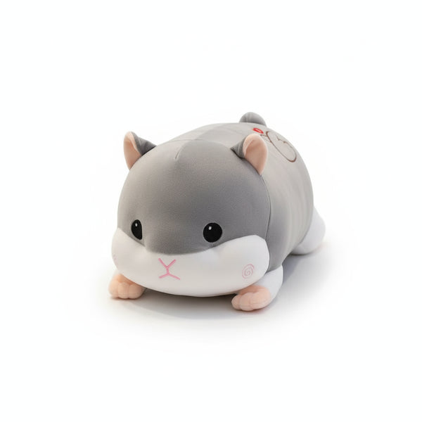 riesen hamster kuscheltier grau